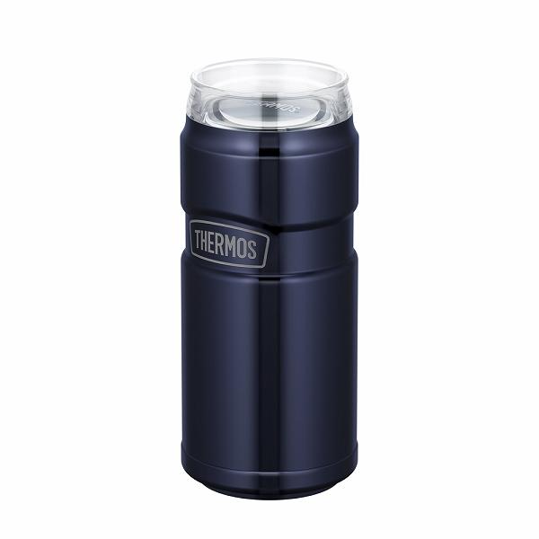 サーモス/THERMOS 保冷缶ホルダー ミッドナイトブルー 500ml缶用 ROD-0051(MD...