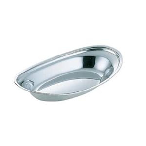 イケダ 18-8 カレー皿 大 12 1/2吋 平渕 (006129-001)