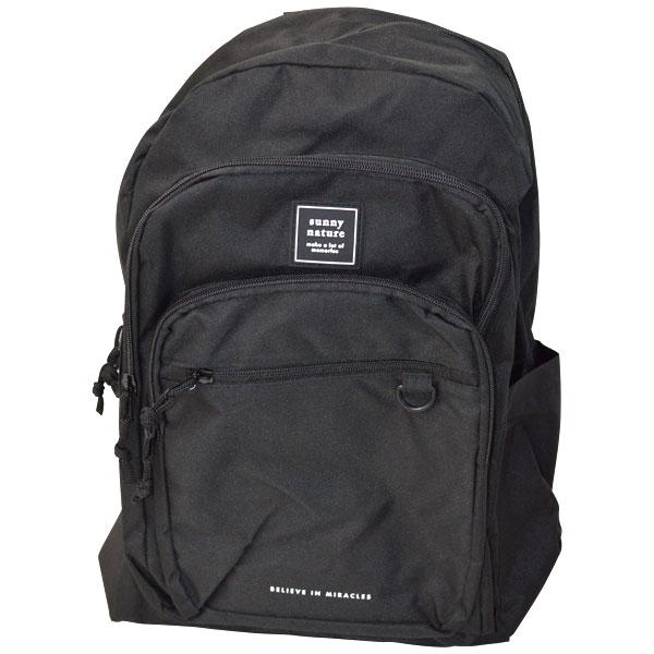 Ｗポケット デイパック BK/BK 容量30L 通勤通学やレジャーに CRX122156(BK/BK...