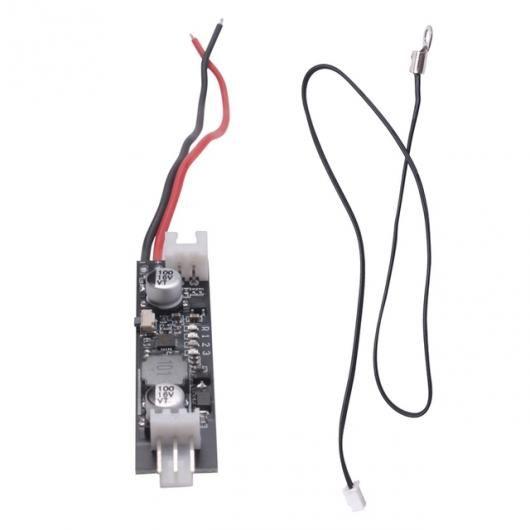 2ピース 2 - 3 ワイヤー DC 5V 12V PWM ファン スピード コントローラー ガバナ...