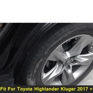 自動車 リア ホイール アイブロー フェンダー アーチ マッドガード キズ防止 カバー キット プラスチック 適用: トヨタ ハイランダー AP-ALP4308 AL
