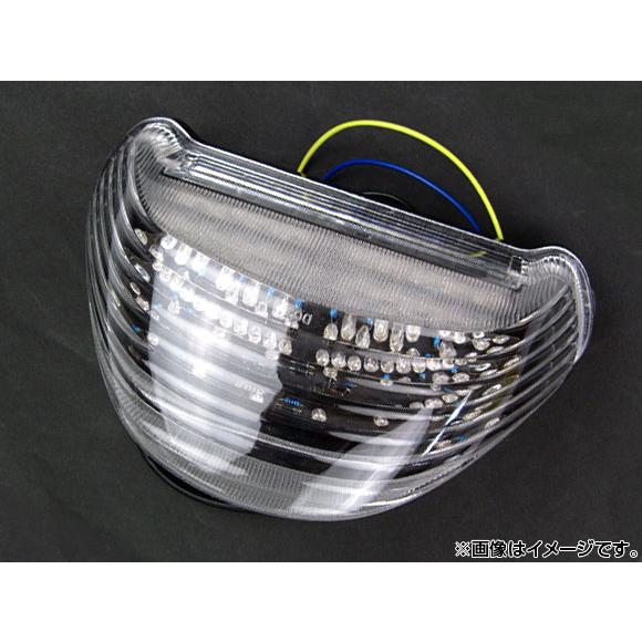 LEDテールランプ カワサキ ZX12R 2000年〜2005年 クリア AP-BP-37-CL 2...