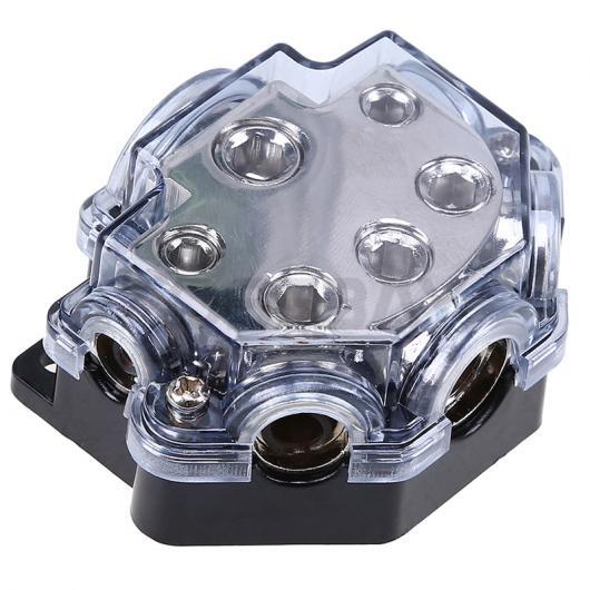 カー オーディオ ブラック シェル アンプ 電源ディストリビュータブロックヒューズ ホルダー ヒュー...