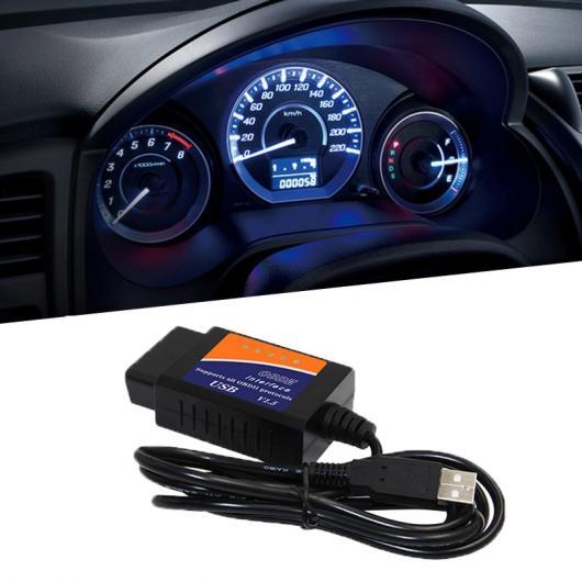 自動車診断機 ELM327 USB OBD2 診断スキャナー車 1.5 ハードウェア ELM 327...