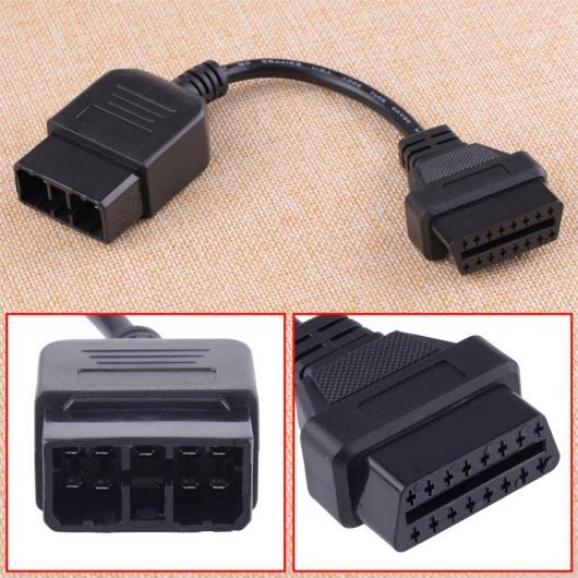 9ピン OBD1 16 OBD2 診断コネクタ ケーブル アダプタ スバル アクセサリー AL-AA...