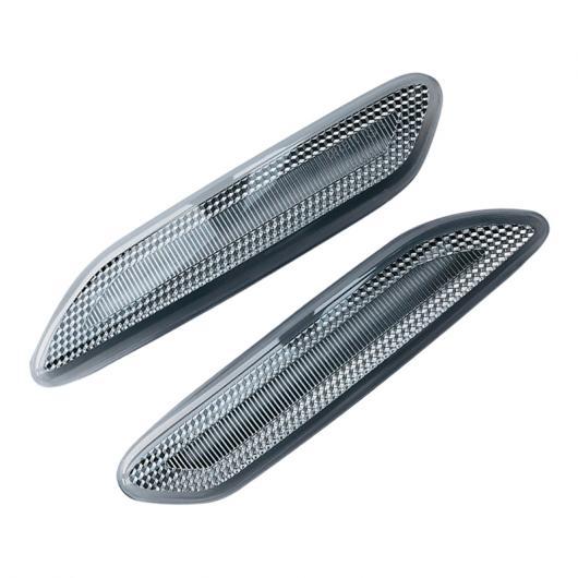 2ピース ダイナミック LED フェンダー サイド マーカー ライト ランプ 適用: ミニ クーパー...