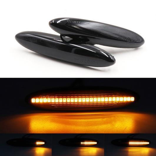 2ピース シーケンシャル ウインカー サイド マーカー ライト 適用: トヨタ ハイランダー ソアラ...