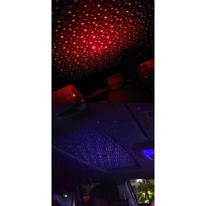 USB ルーフ スター ナイト ライト プロジェクター 装飾 ギャラクシー ランプ 装飾 レッド ラ...