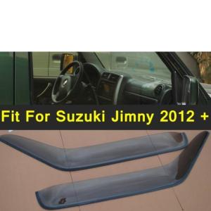 適用: スズキ ジムニー 2012-2017 ウインドウ バイザー 日よけ サニー レイン プロテクター バイザー ガード カバー トリム 2ピース AL-PP-4320 AL
