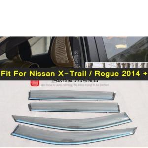 エクステリア パーツ 適用: 日産 X-トレイル/ローグ 2014-2016 ウインドウ レイン バイザー 日よけ ウィンド デフレクター バイザー ガード AL-PP-4334 AL