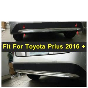 ABS アクセサリー エクステリア キット 適用: トヨタ プリウス 2016 2017 リア バンパー 保護 パネル カバー トリム 1 ピース AL-PP-4335 AL