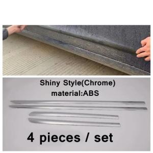 エクステリア ドア ボディ モールディング ロワー ボトム シル ストリップ カバー トリム 4ピース 適用: テスラ/TESLA モデル 3 タイプA AL-PP-4344 AL