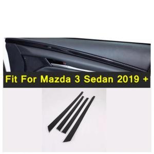ドア パネル カバー トリム インナー アームレスト ハンドル ガーニッシュ ストリップ 4ピース 適用: MAZDA3 セダン 2019 2020 AL-PP-4345 AL