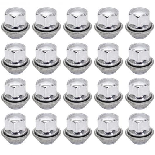 20ピース 19mm M12X1.5 ホイール ナット 合金 適用: フォード/FORD C-マック...