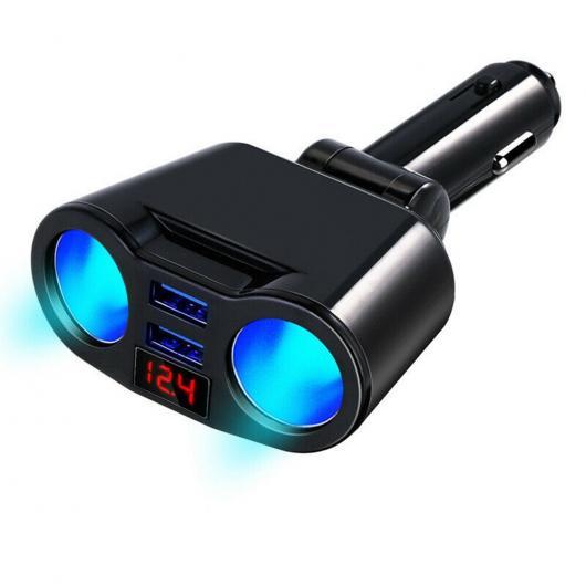 シガーソケット ソケット スプリッタ プラグ 適用: 携帯電話 MP3 DVR SUV LED デュ...