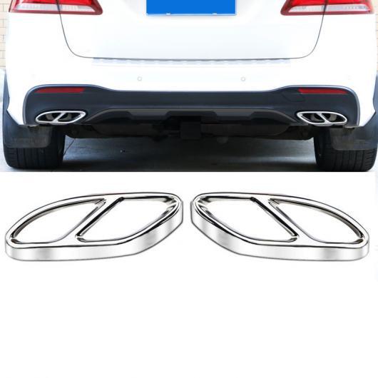 リアル カーボンファイバー エキゾースト パイプ フレーム 適用: メルセデス ベンツ GLE GL...