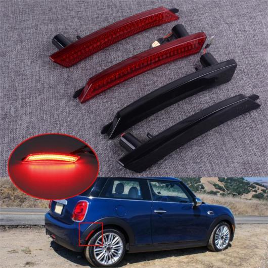 2ピース 3W プラスチック リア フェンダー LED サイド マーカー ライト ランプ 適用: ミ...