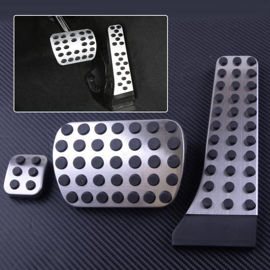 3ピース 穴開け不要 ガス フューエル パーキング ブレーキ フット カバー ペダル パッド 適用:...