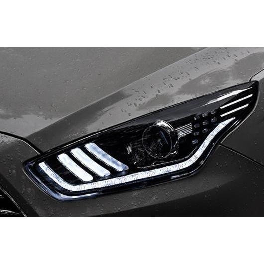 適用: フォード/FORD エスコート ヘッドライト 2015 LED DRL キセノン バルブ D...