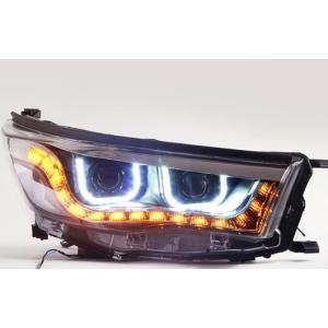 適用: トヨタ ハイランダー ヘッドライト 2015 LED GIT ヘッドランプ エンジェル 4300K〜8000K 35W・55W AL-HH-1202