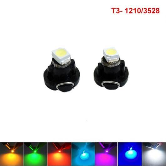 100ピース DC12V T3 1210 3528 シップ 1LED ダッシュボード メーター パネ...