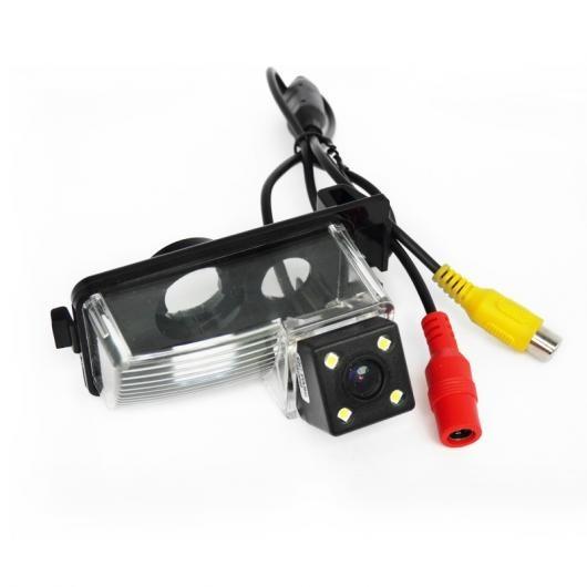 1セット リア ビュー カメラ LED ライト 適用: 日産 ティーダ/リヴィナ/ジェネシス/ヴァー...