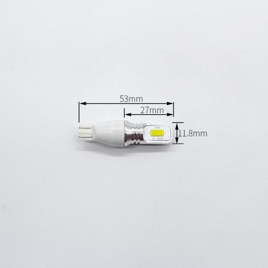 2ピース オート ライト システム 2000lm CAN-BUS T15 16W 12-24V 92...