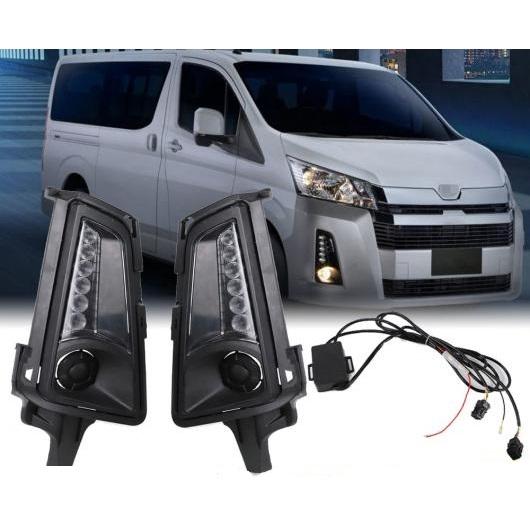 LED DRL フォグライト 適用: トヨタ ハイエース コミューター GL H300 2019 2...