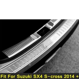 リア バンパー スキッド プロテクター ガード プレート カバー トリム ステンレス スチール エクステリア アクセサリー 適用: スズキ SX4 AL-PP-4316 AL