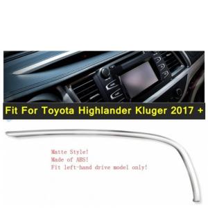 自動車 スタイリング ダッシュボード インストルメント ナビゲーション インテリア ストリップ カバー トリム 左ハンドル用 適用: トヨタ AL-PP-4324 AL