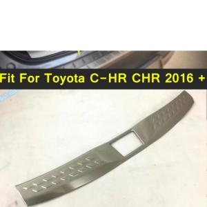 自動車 スタイリング リア バンパー プロテクター プレート カバー トリム 1ピース 適用: トヨタ C-HR CHR 2016-2022 インテリア アクセサリー AL-PP-4326 AL