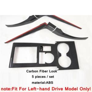 インテリア トランスミッション シフト パネル カバー トリム 左ハンドル用 適用: 三菱 パジェロ スポーツ/モンテロ タイプ1 AL-PP-4339 AL