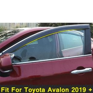 サイド ウインドウ バイザー ガード 吹き出し口 カバー トリム 日よけ シェルター シェード 適用: トヨタ アヴァロン 2019-2022 エクステリア AL-PP-4342 AL