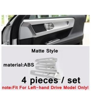 インナー ドア ハンドル キャッチ カバー ボウル サラウンド ベゼル フレーム トリム ABS 装飾 アクセサリー 左ハンドル用 適用: タイプB AL-PP-4347 AL