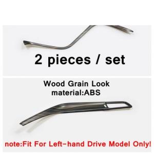 左ハンドル用 インテリア アクセサリー 適用: トヨタ カムリ 2018-2022 カーボン調 セントラル コンソール インテリア ストリップ カバー 木目調 AL-PP-4353 AL