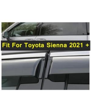 ウインドウ バイザー 適用: トヨタ シエナ 2021 2022 日よけ ウィンド レイン デフレクター バイザー ガード 吹き出し口 カバー 自動車 パーツ AL-PP-4409 AL