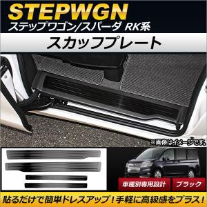 オートパーツエージェンシー スカッフプレート ホンダ ステップワゴン