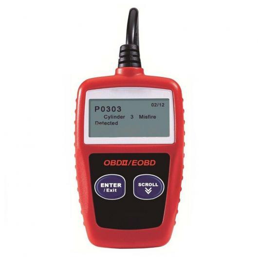 MS309 OBD2 スキャナー マルチランゲージ 自動車 スキャナー エンジン 診断 ツール OD...