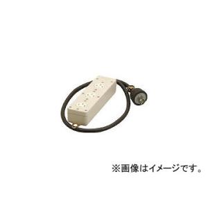 フジマック ミナト工業 4P(接地3P-20A-250V)トリプルタップ 延長コード