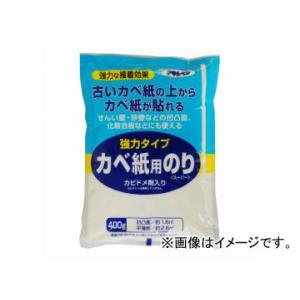 アサヒペン 強力タイプ カベ紙用のり 400g 773 JAN：4970925156655