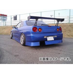 ユーラス/URAS リアバンパー D1 SPEC2 ニッサン スカイライン R34 2ドア 前期・後...