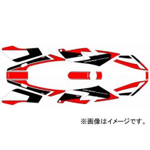 2輪 MDF アタッカー コンプリート レッド P059-1031 ホンダ CB400SB Revo...