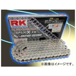 2輪 RK EXCEL ノンシールチェーン GP シルバー GP420MS 120L CRM50 C...