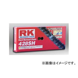 2輪 RK EXCEL ノンシールチェーン STD 鉄色 428SH 124L KLX125 KMX...