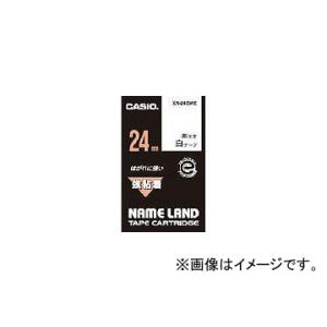 カシオ ネームランド用強粘着テープ 24mm XR-24GWE(7593171)