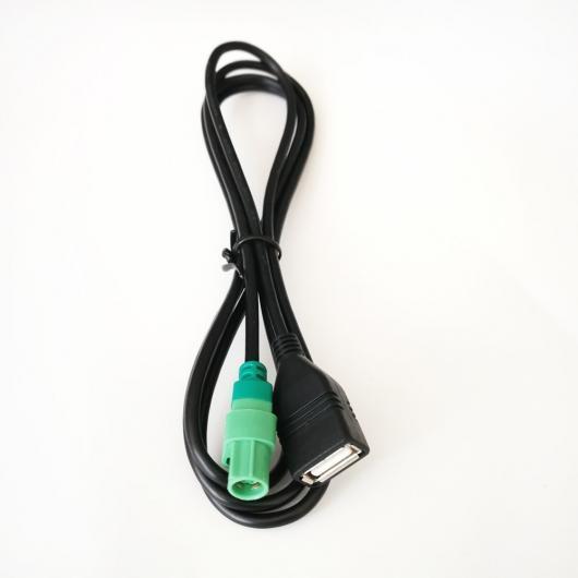 1ピース USB アダプタ オーディオ ケーブル 1ピース FAKRAアンテナ アダプタ BMWシリ...
