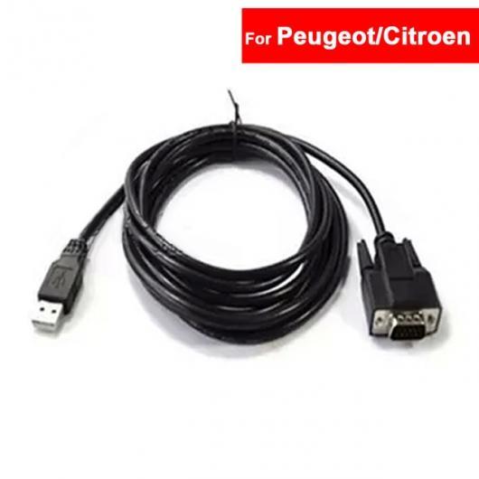 USB ケーブル LEXIA-3 PP2000 プジョー シトロエン OBD ケーブル コネクタ ア...
