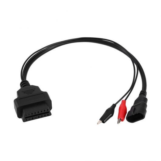 アルミ合金 3 ピン OBD2 16 ピン アダプタ 診断 ケーブル フィアット アルファロメオラン...