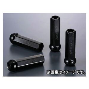 デジキャン クロモリレーシングナット ブラック 17HEX貫通 P1.5 70mm CN6K7015...