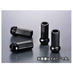 デジキャン クロモリレーシングナット ブラック 17HEX貫通 P1.25 50mm CN6K501...